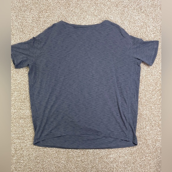 lululemon athletica Navy Blue Short Sleeve Tee - Picture 1 of 6